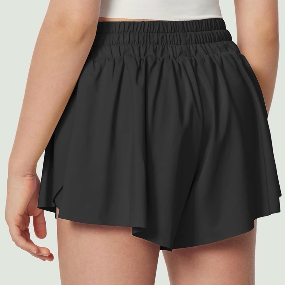 Faded Rose- NWT Black Flowy Shorts Size Medium - Picture 3 of 17